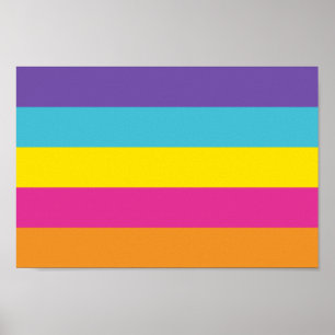 Geschlecht - Nichtbinärer Stolz Poster