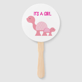 Geschlecht: niedliches Schildkrötenhandzeichen Fächer