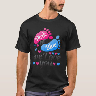 Geschlecht offen Rosa oder Blau Wir Liebe Ihnen We T-Shirt