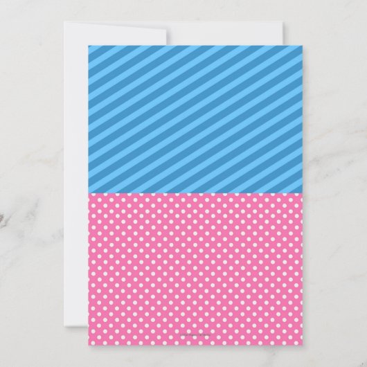 Geschlecht offenbaren Elefanten Kleine Mann oder k Einladung (Rückseite)