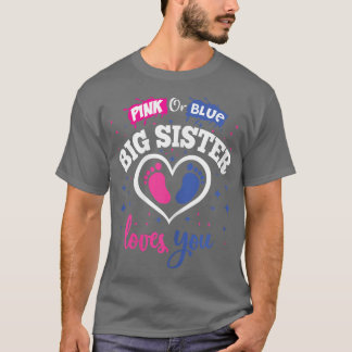 Geschlecht offenbaren Party Dusche Rosa oder Blau  T-Shirt