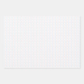 Geschlecht offenbaren Polka-Punkte Packpapier Blat Geschenkpapier Set (Vorderseite 2)