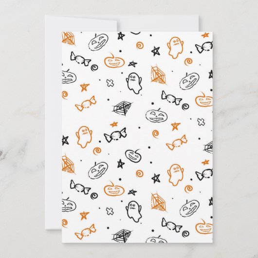 Geschlecht offenbart dank Karten Oktober Muster (Rückseite)