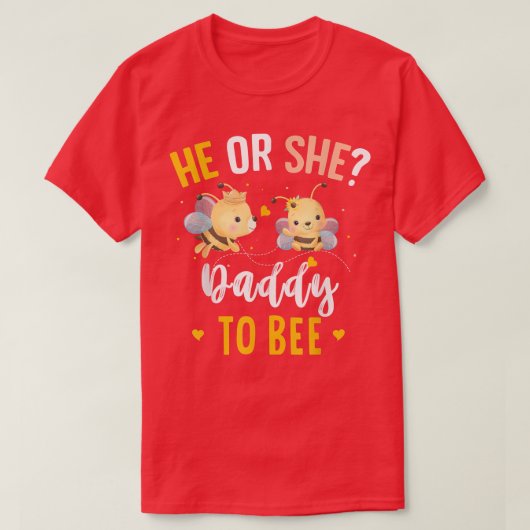 Geschlecht offenbart, dass er oder sie Daddy den F T-Shirt (Design vorne)
