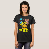 Geschlecht offenbart, dass er oder sie keine Kinde T-Shirt (Vorne ganz)