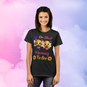 Geschlecht offenbart, dass er oder sie Mami weibli T-Shirt