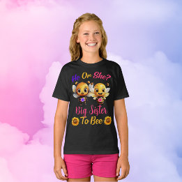 Geschlecht offenbart, dass sie eine große Schweste T-Shirt