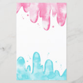 Geschlecht offenbart Eiscreme Baby Word Scramble G (Rückseite)