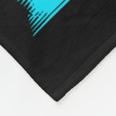 Geschlecht offenbart Fischen rosa oder blau willko Fleecedecke (Ecke)