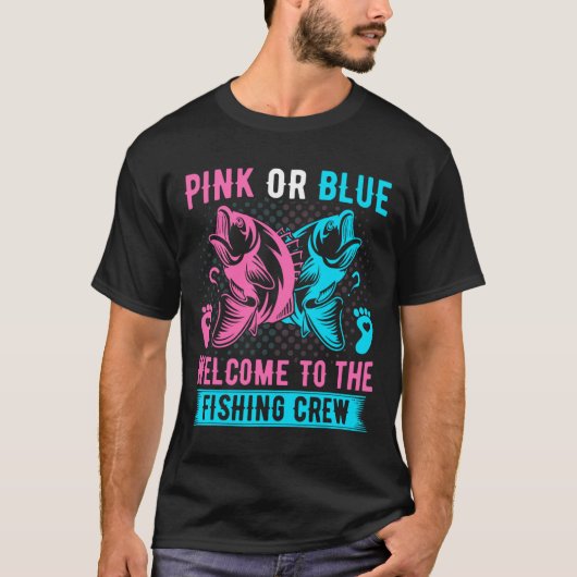 Geschlecht offenbart Fischen rosa oder blau willko T-Shirt (Vorderseite)