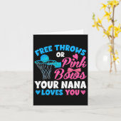 Geschlecht offenbart freie Pfeile oder rosa Bögen  Karte (Gelbe Blume)