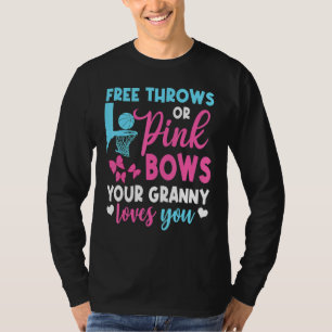 Geschlecht offenbart freie Pfeile oder rosa Bögen  T-Shirt