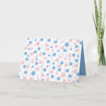 Geschlecht offenbart Karte für Junge