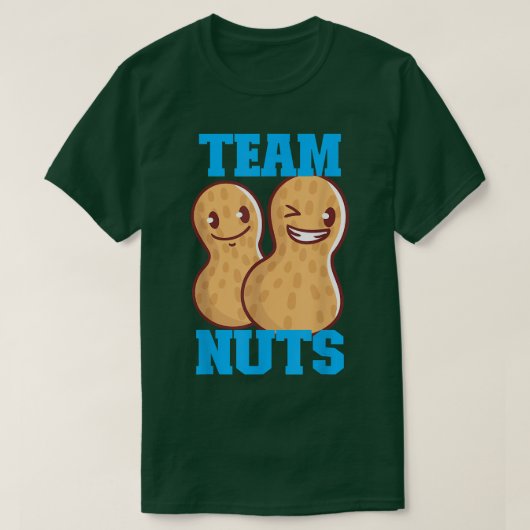 Geschlecht offenbart Mannschaftsnüsse Junge, der F T-Shirt (Design vorne)