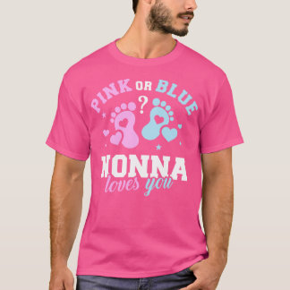 Geschlecht offenbart Nonna Oma T-Shirt