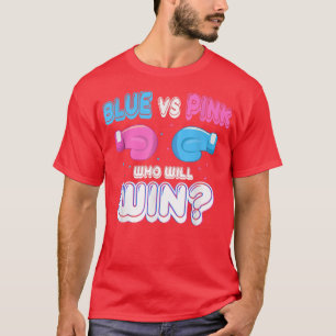 Geschlecht offenbart Party Funny, Funny Blue Vs Pi T-Shirt