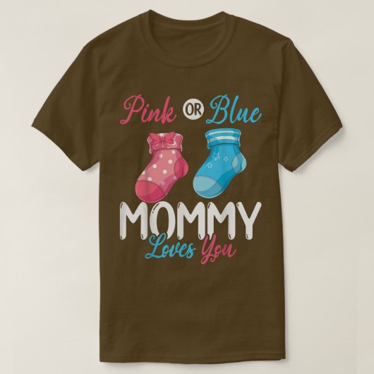 Geschlecht offenbart Party Future Mama Baby Party  T-Shirt (Design vorne)
