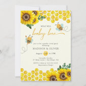 Geschlecht offenbart Party, was Babybeere werden Einladung (Vorderseite)