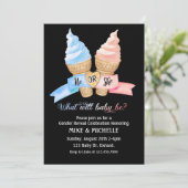 Geschlecht offenbart Party, Was ist der Schott? Einladung (Stehend Vorderseite)