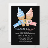 Geschlecht offenbart Party, Was ist der Schott? Einladung (Vorne/Hinten)