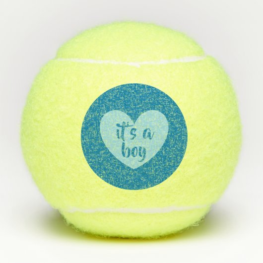 Geschlecht offenbart Tennisball von dalDesignNZ Tennisbälle (Vorderseite)