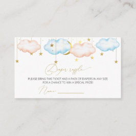 Geschlecht offenbart Windelkrebs, Twinkle Little S Begleitkarte