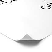 Geschlecht offenbart wird es Blume Kronen oder Fed Poster (Ecke)