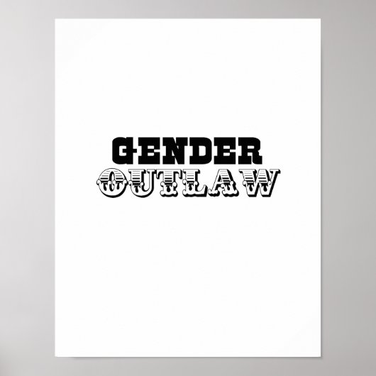 Geschlecht Outlaw .png Poster (Vorne)