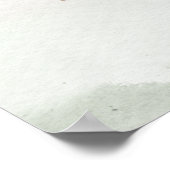 Geschlecht: Party Babydusche - Begrüßungszeichen Poster (Ecke)