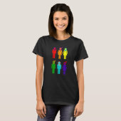 Geschlecht Pride Lgbtq Rainbow Transgender Bisexua T-Shirt (Vorne ganz)