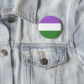 Geschlecht Quee Trans-nichtbinäre Geschlechtsorgan Button (Beispiel)