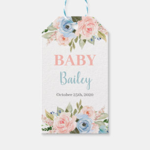 Geschlecht Reveal Babydusche Geschenkanhänger