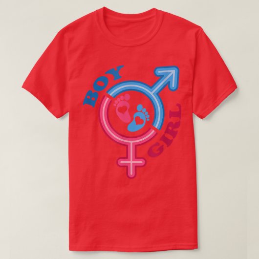 Geschlecht: Rosa oder blaue Keeper des Gender Ba T-Shirt (Design vorne)