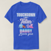 Geschlecht: Touchdowns oder Tutus Daddy Match T-Shirt (Design vorne)