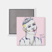 Geschlecht war schon immer que Magnet (Vorderseite/Rückseite)