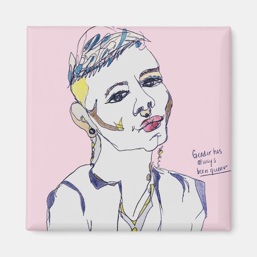 Geschlecht war schon immer que Magnet (Vorne)