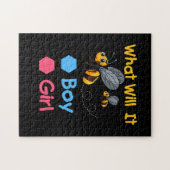 Geschlecht: Was wird es für eine Junge oder eine M Puzzle (Horizontal)