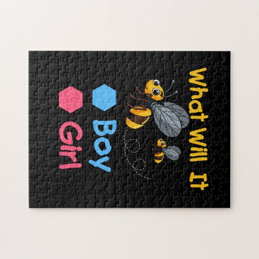 Geschlecht: Was wird es für eine Junge oder eine M Puzzle (Horizontal)