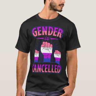 Geschlecht wird Niedliche Geschlechtsorgane abgese T-Shirt