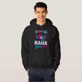 Geschlecht zeigen rosa oder blaue Nana Lieben, die Hoodie (Vorne ganz)