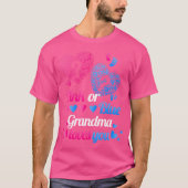 Geschlecht zeigen rosa oder blaue Oma-Lieben, die T-Shirt (Vorderseite)