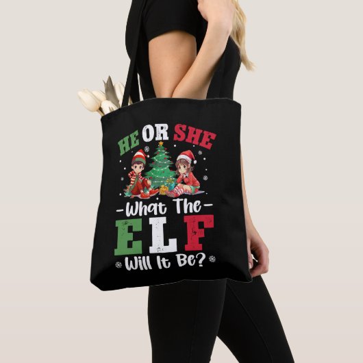 Geschlecht zeigen, was der Elf sein wird Tasche (Von Nahem)