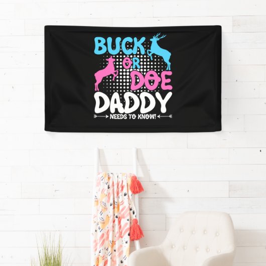Geschlecht zeigt Buck oder Doe Papa-Matching für B Banner (Insitu)