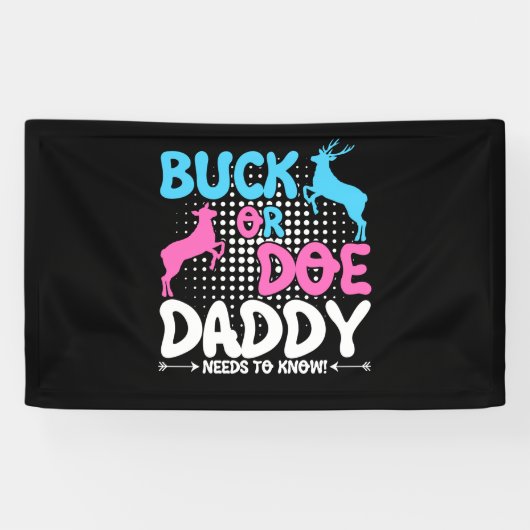 Geschlecht zeigt Buck oder Doe Papa-Matching für B Banner (Horizontal)