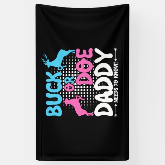 Geschlecht zeigt Buck oder Doe Papa-Matching für B Banner (Vertikal)