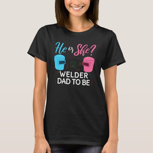 Geschlecht zeigt, dass er oder sie Vater hat, die T-Shirt (Vorderseite)