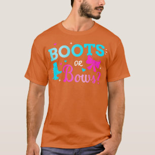 Geschlecht zeigt Stiefel oder Bögen auf, die dem B T-Shirt