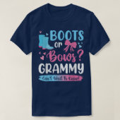 Geschlecht zeigt Stiefel oder Bögen Grammy Matchin T-Shirt (Design vorne)