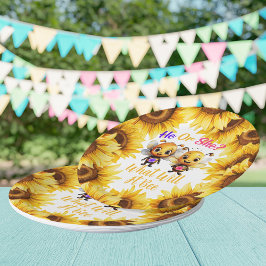 Geschlecht zeigt, was es sein wird pappteller