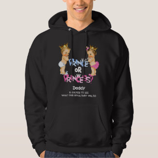 Geschlechter-Enthüllungsfeier Prinz oder Prinzessi Hoodie